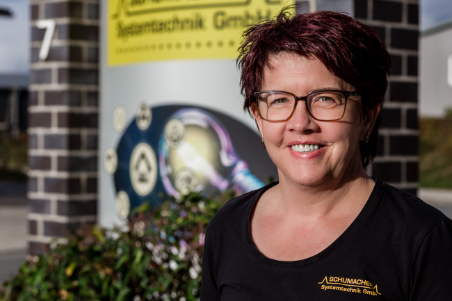 Ansprechpartnerin Margret Brinkmann - Schumacher Systemtechnik