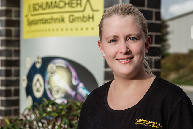 Bianka Nagel - Ansprechpartnerin Schumacher Systemtechnik